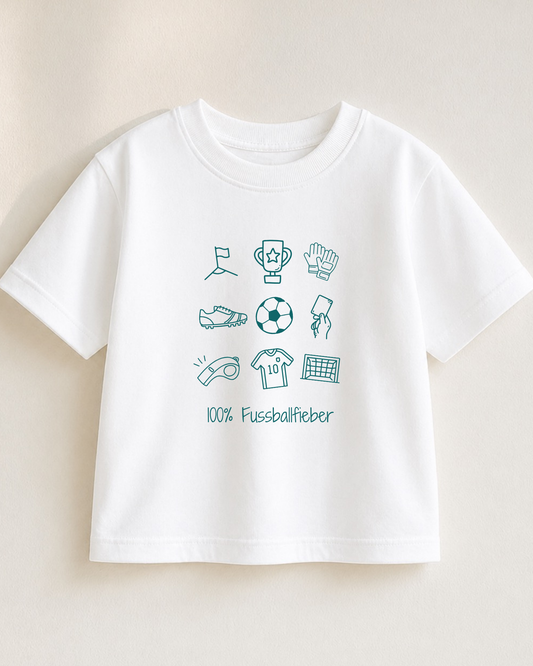 Bügelbild „Fußballfieber"