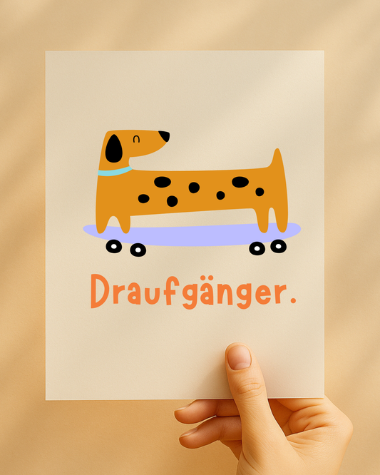 Bügelbild "Draufgänger“