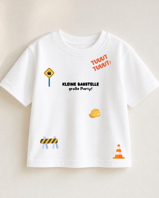 Bügelbilder Set „Kleine Baustelle“ – Baustellen Geburtstag