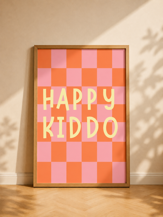 2er Poster Set „Happy Vibes“ – Digitale Poster zum Ausdrucken