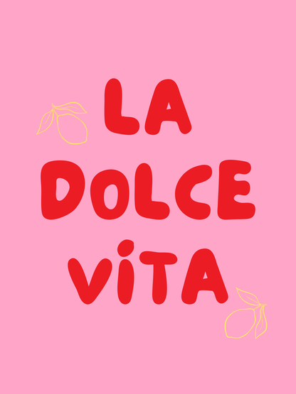 3er Poster Set „La dolce Vita“ –  Digitale Poster zum Ausdrucken