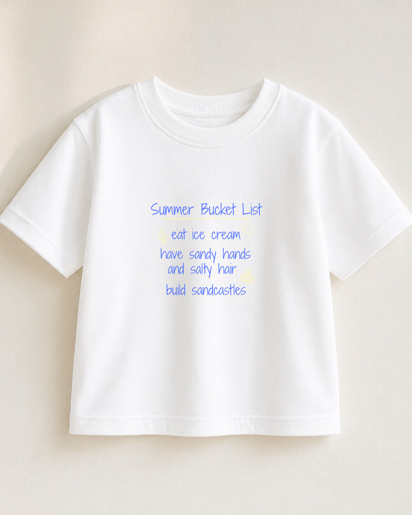 Bügelbild „Summer Bucket List“