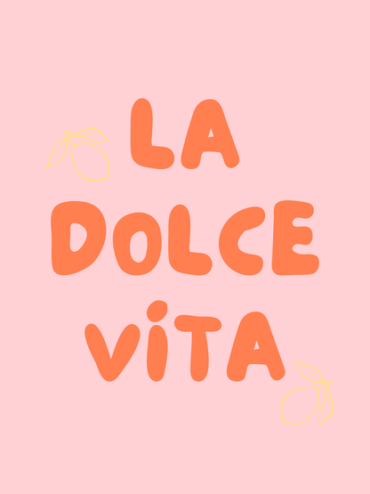 3er Poster Set „La dolce Vita“ –  Digitale Poster zum Ausdrucken
