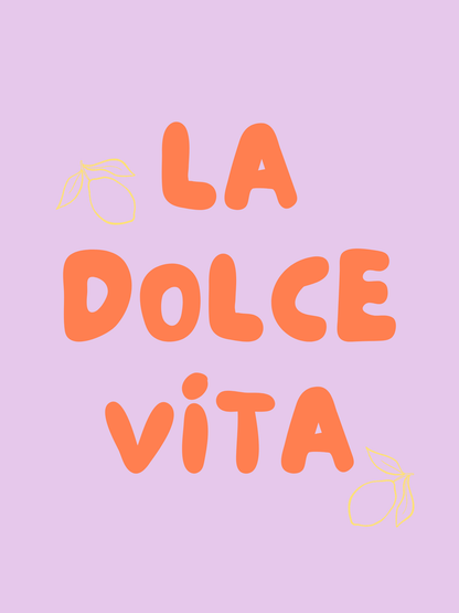3er Poster Set „La dolce Vita“ –  Digitale Poster zum Ausdrucken