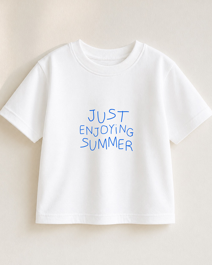 Bügelbild „Just enjoying summer“
