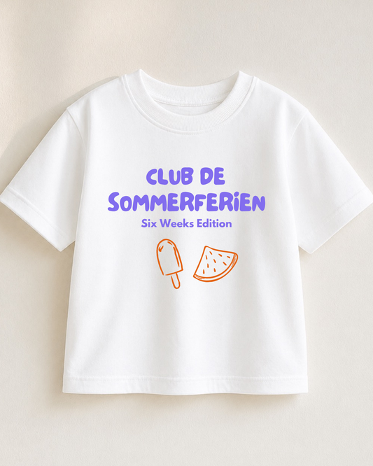 Bügelbild „Club de Sommerferien – Six Weeks Edition“