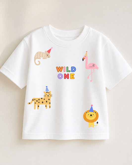 Bügelbilder Set "Wild Party" - Tierischer Geburtstag