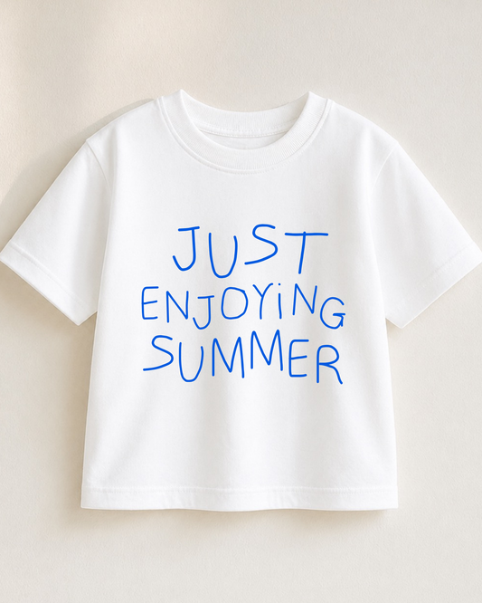 Bügelbild „Just enjoying summer“