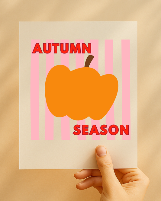Bügelbild „Autumn Season“