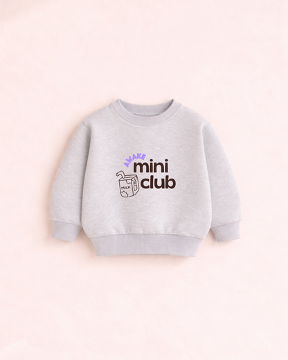 Bügelbild „Awake Mini Club“ – Ergänzung für das Familienset