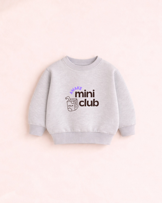 Bügelbild „Awake Mini Club“ – Ergänzung für das Familienset