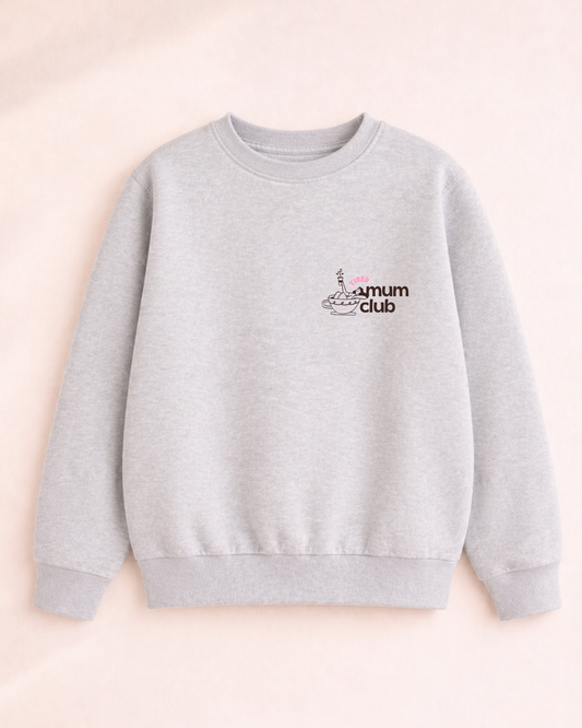 Bügelbild „Tired Mum Club“ - Einzelmotiv