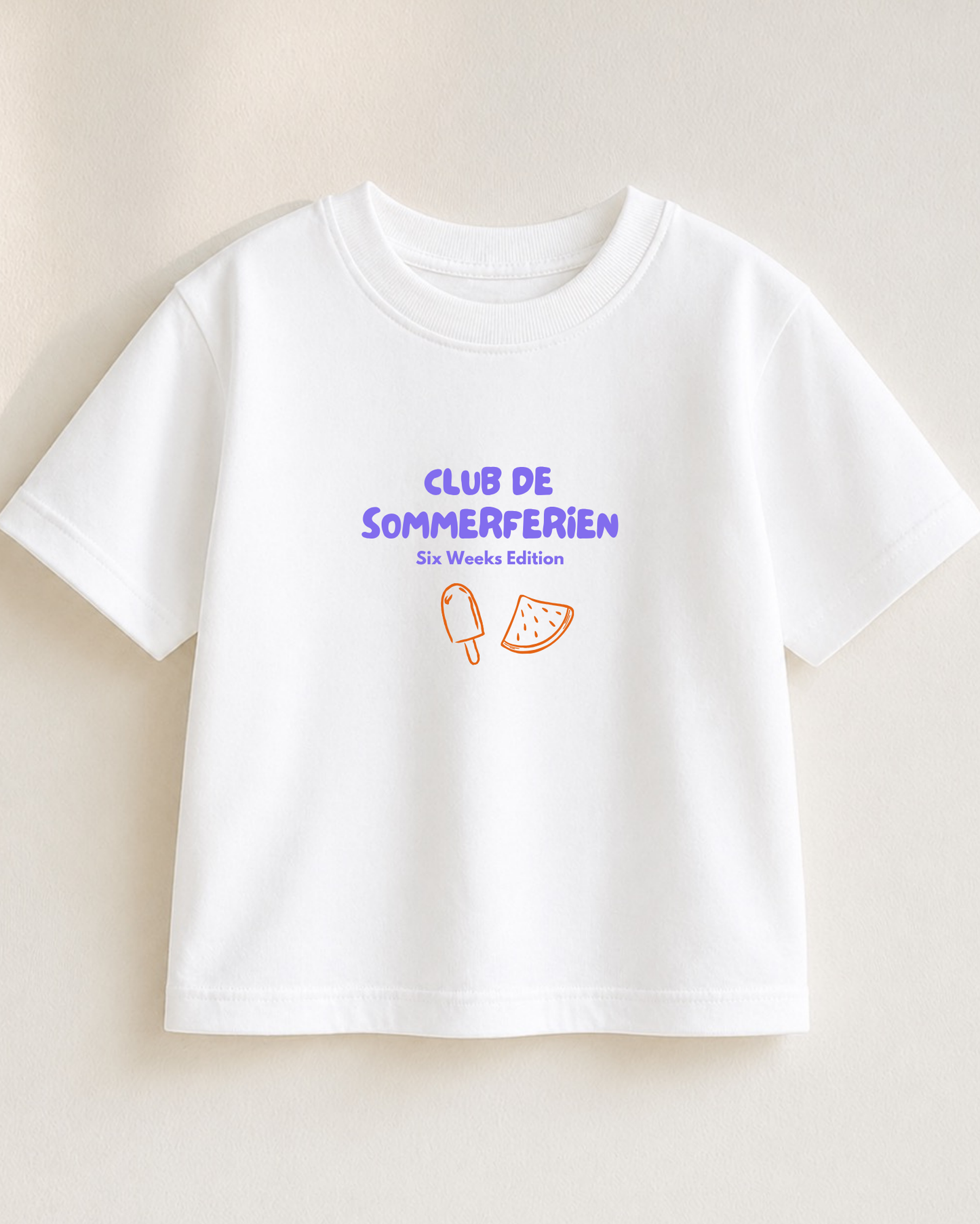 Bügelbild „Club de Sommerferien – Six Weeks Edition“