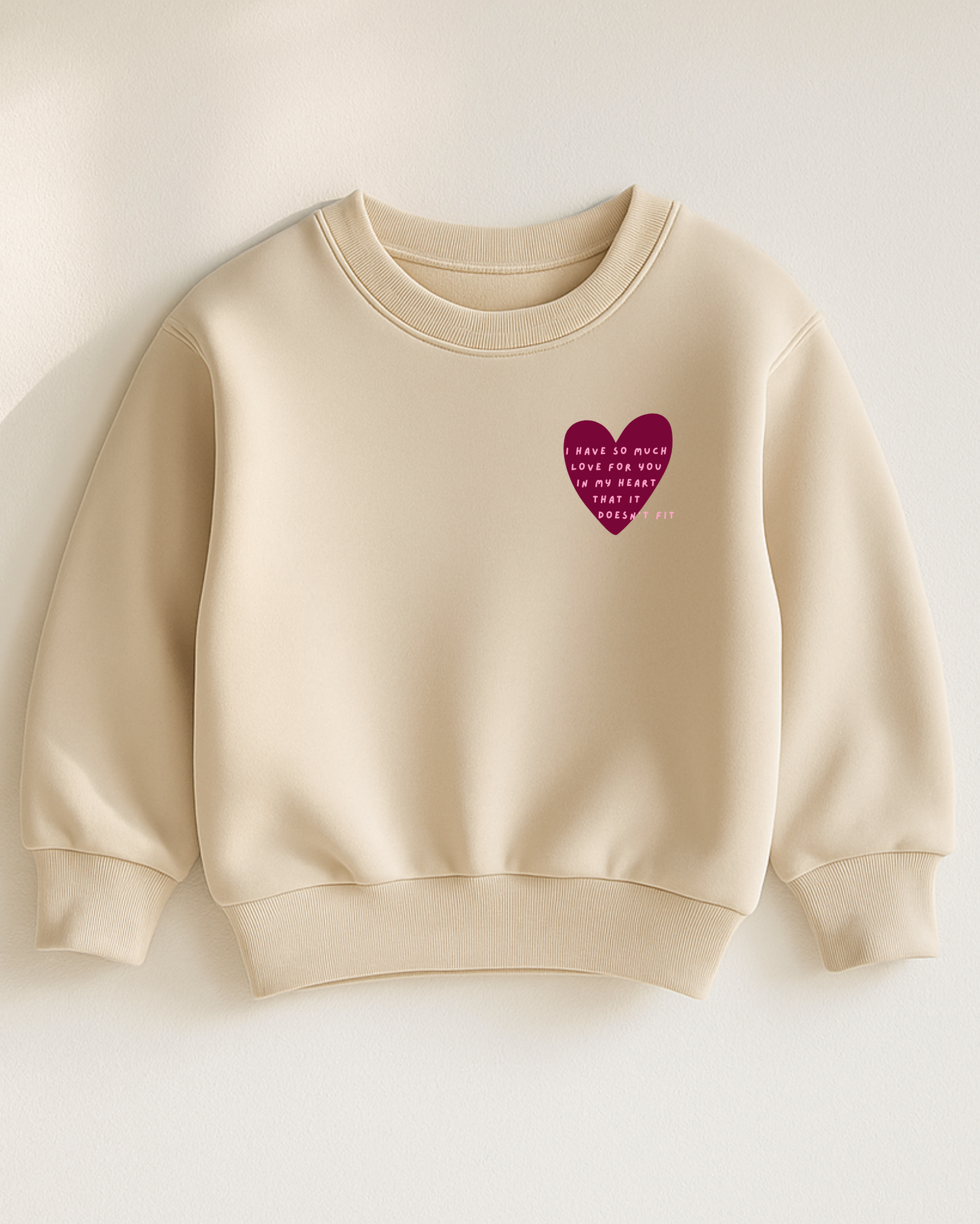 Bügelbild "So much Love"