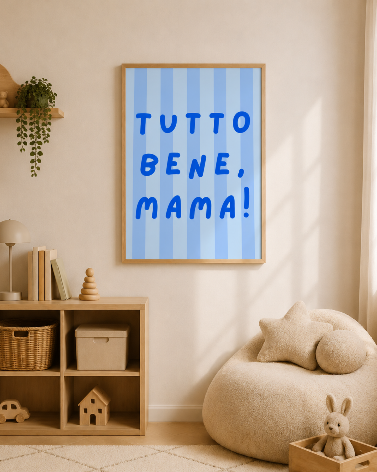 Poster „Tutto Bene“ –  Digitale Poster zum Ausdrucken