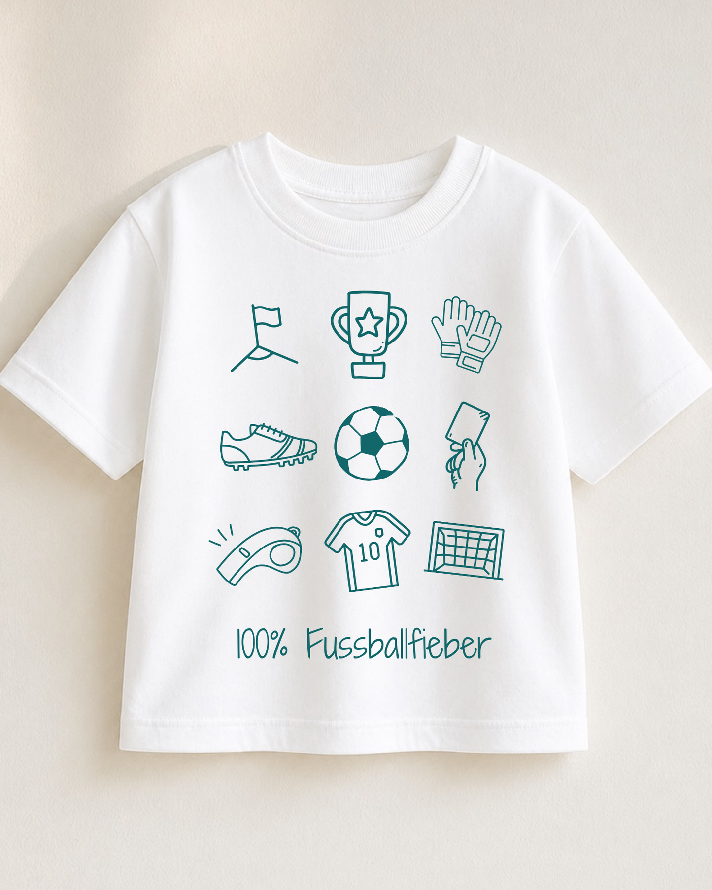 Bügelbild „Fußballfieber"