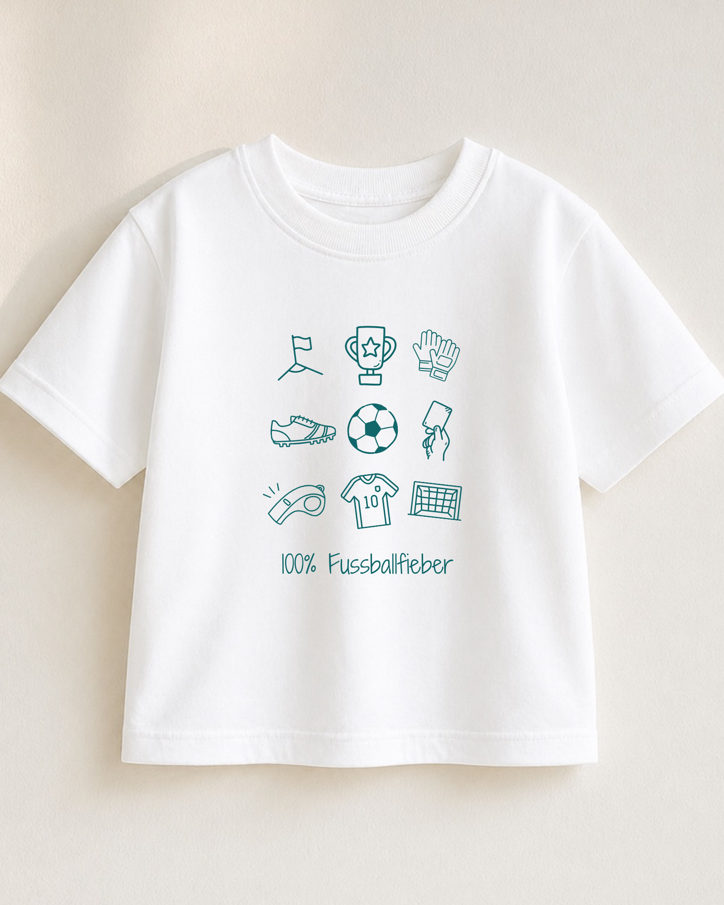 Bügelbild „Fußballfieber"
