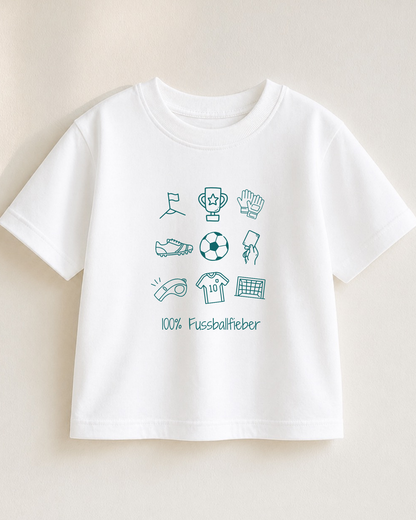 Bügelbild „Fußballfieber"