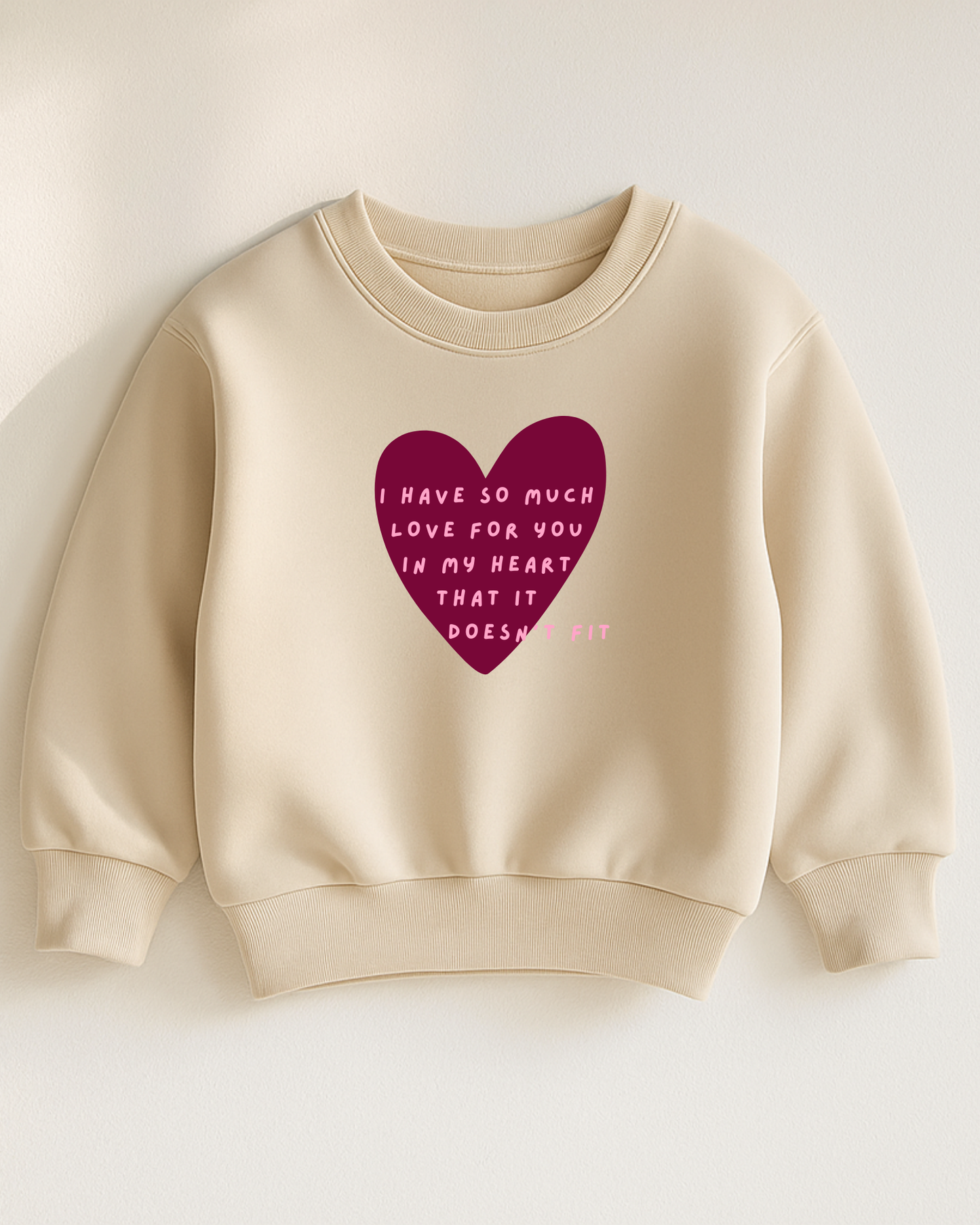 Bügelbild "So much Love"