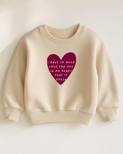 Bügelbild "So much Love"