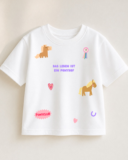 Bügelbilder Set "Ponyclub" - Pferde Geburtstag