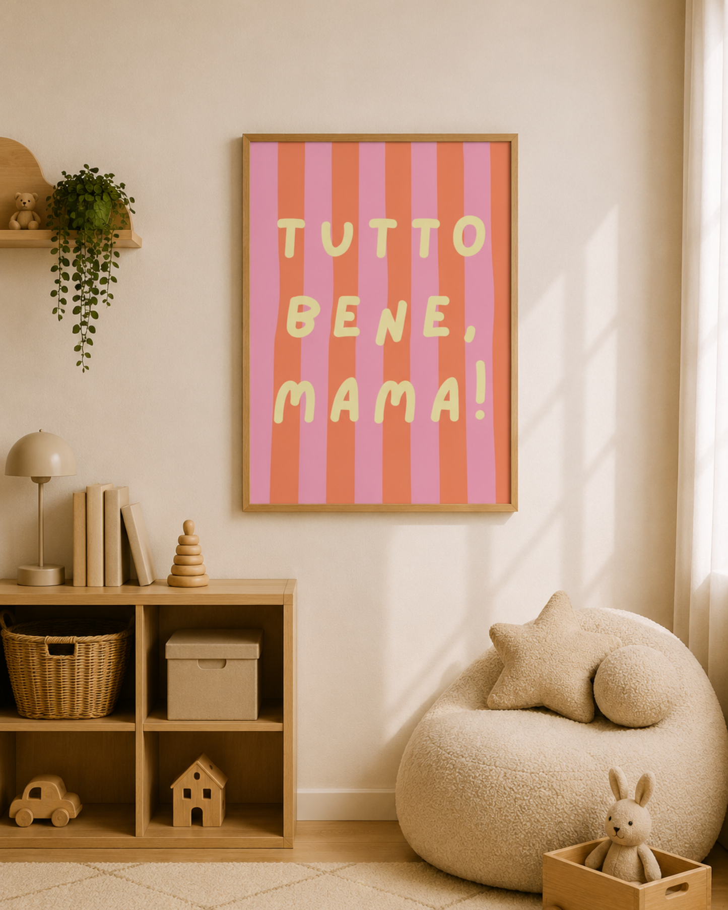 Poster „Tutto Bene“ –  Digitale Poster zum Ausdrucken