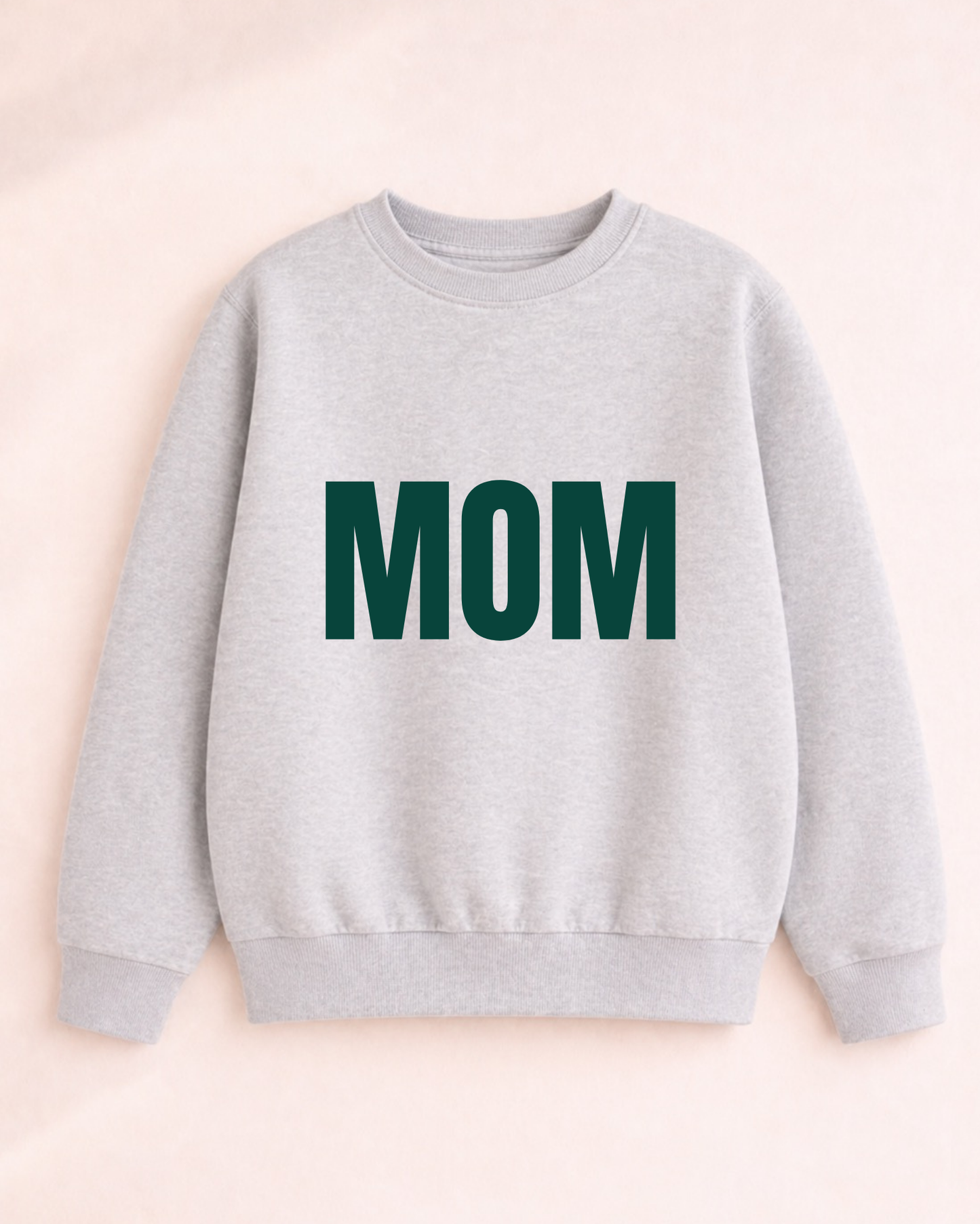 Bügelbild „MOM - where love begins“ - Einzelmotiv