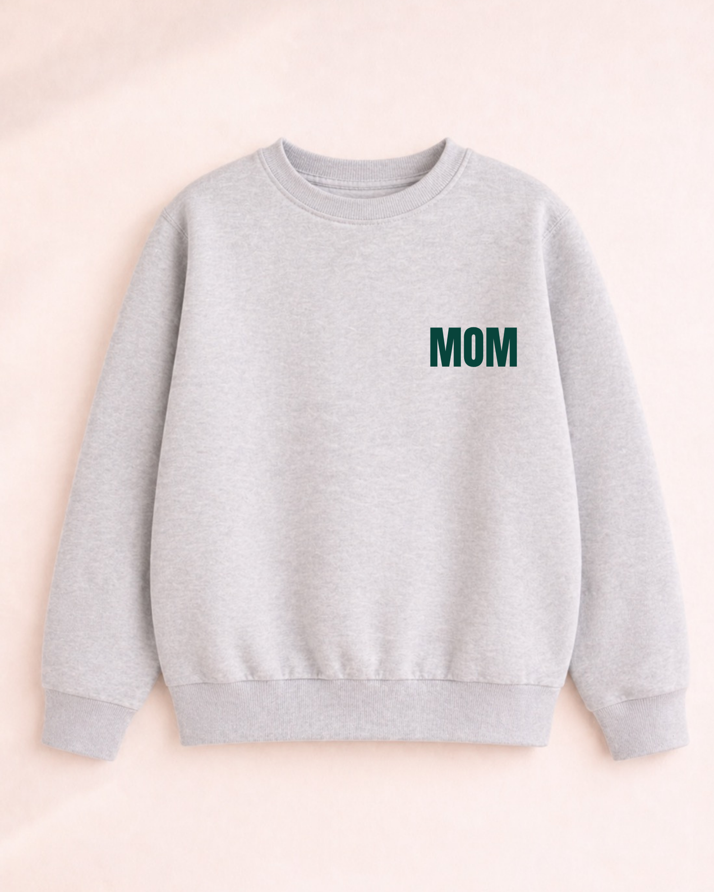 Bügelbild „MOM - where love begins“ - Einzelmotiv