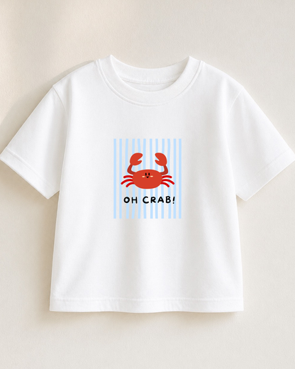Bügelbild „Oh Crab!“