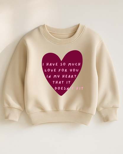 Bügelbild "So much Love"