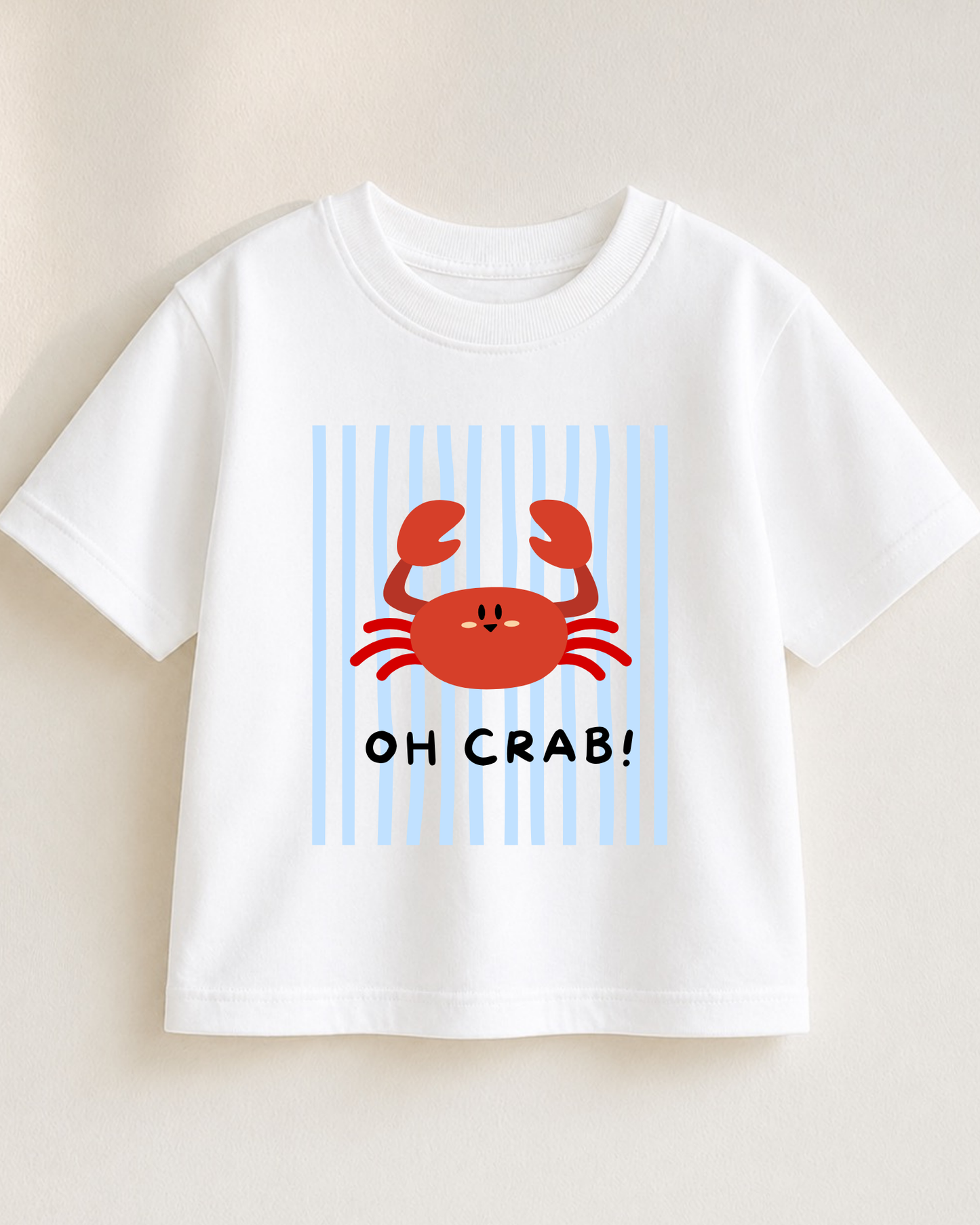 Bügelbild „Oh Crab!“