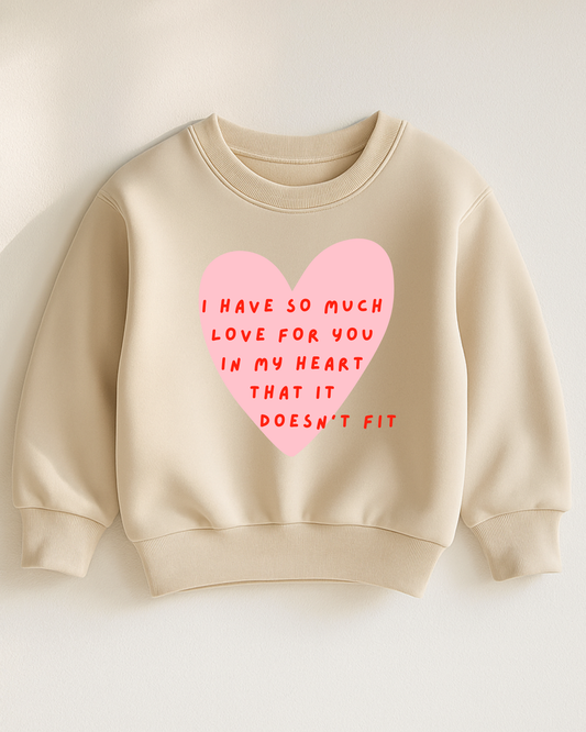 Bügelbild "So much Love"