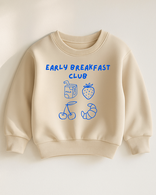 Bügelbild "Early Breakfast Club"