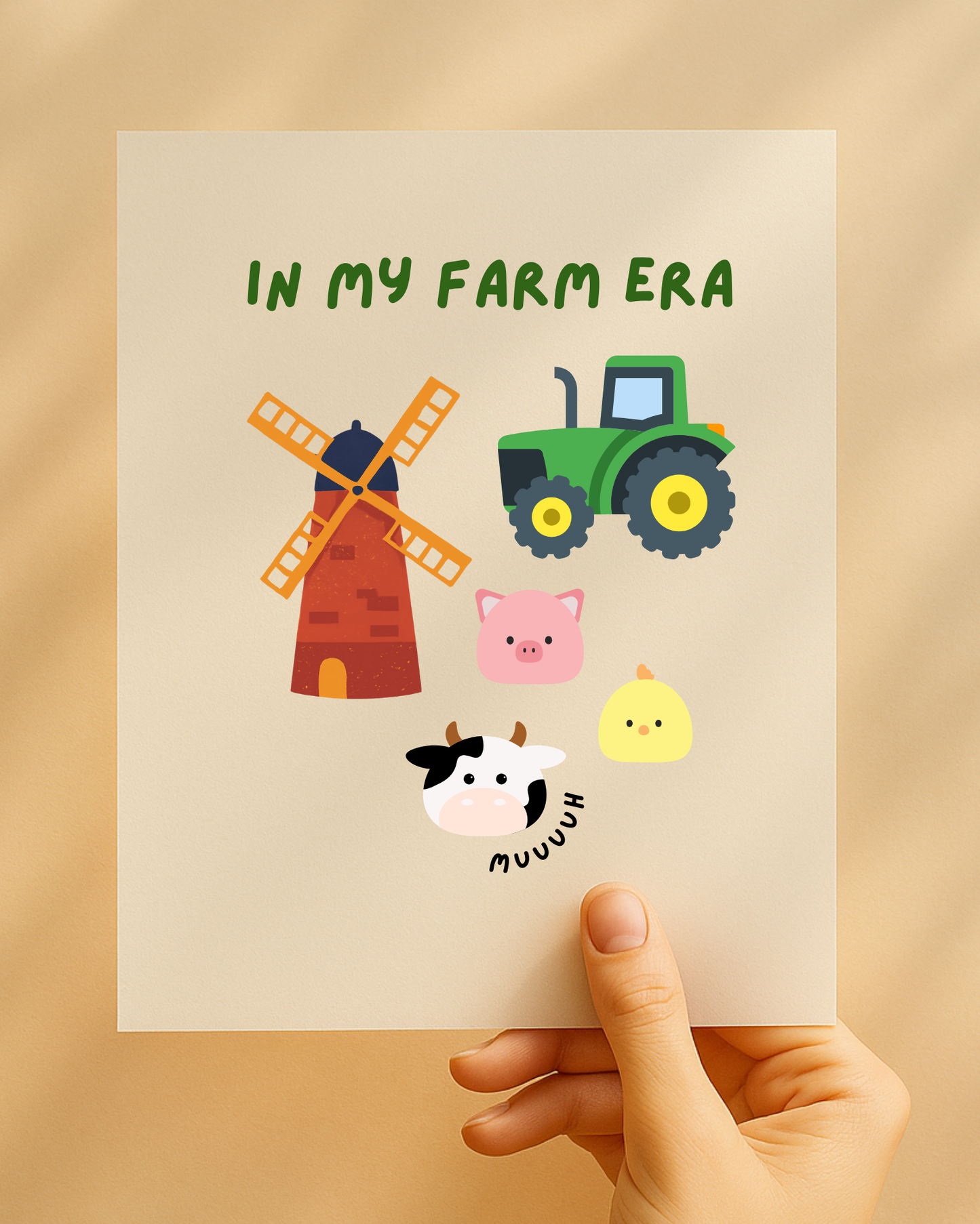 Bügelbild "In my Farm Era“