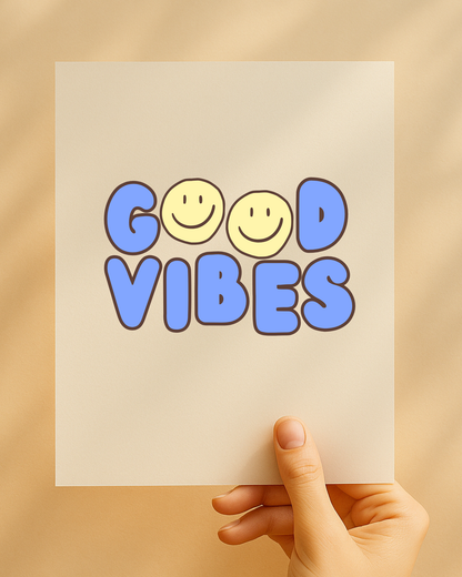 Bügelbild "Good Vibes- Herbst Edition"