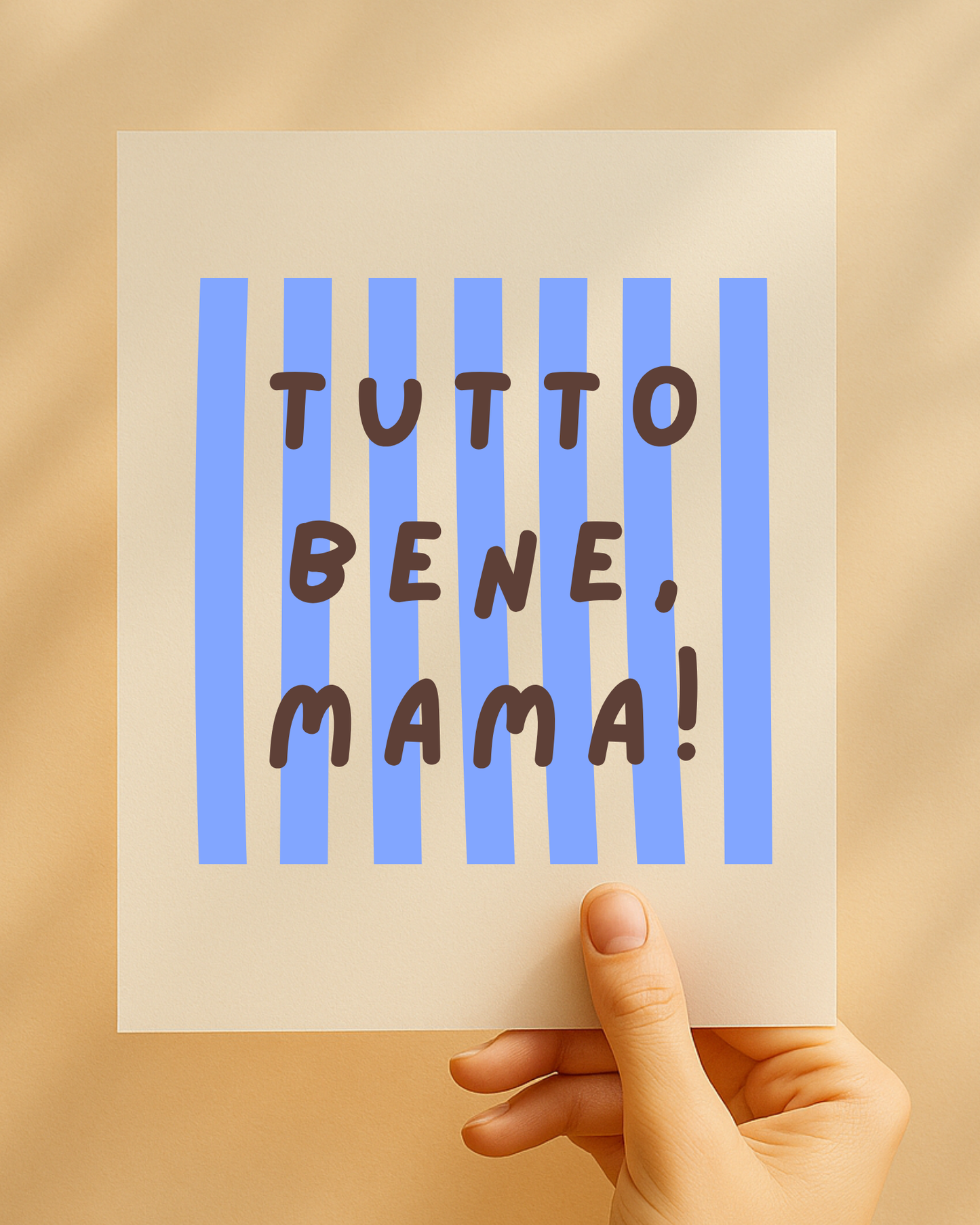 Bügelbild "Tutto Bene Mama - Herbst Edition"